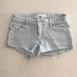 Aritzia Talula Light Blue Shorts